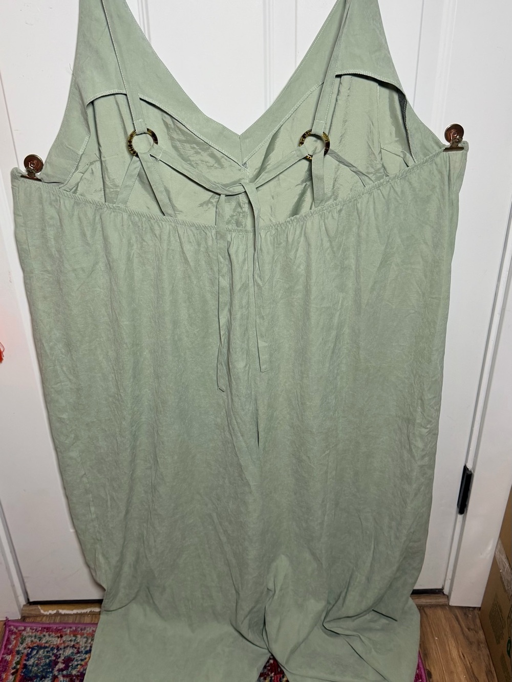ASOS Sage Green Wide Leg Jumpsuit